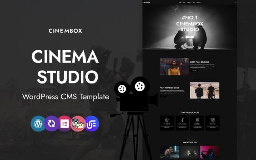 Cinembox - Cinema Studio WordPress Elementor Theme theme free